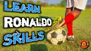 Learn Cristiano Ronaldo Skills Tutorial🇵🇹 | Hindi Tutorial | Simal Football Skiller