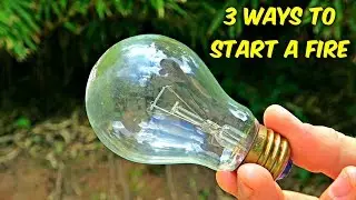 3 Weird Ways To Make A Fire