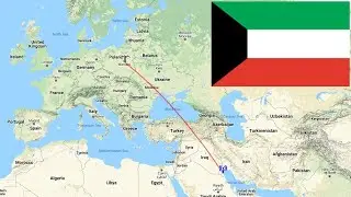 KUWAIT @3350km (2Es FM DX radio)