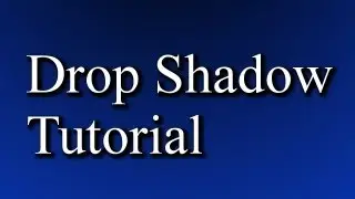 Drop Shadow Tutorial (Gimp)