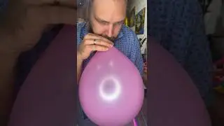 Надуваю 3 шара за 1 минуту 🎈🎈🎈