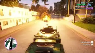GTA Vice City Definitive Edition Tank Rampage | GTA Trilogy