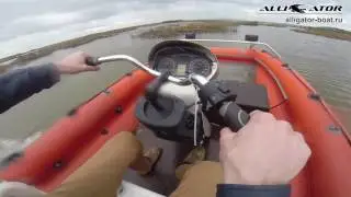 Аэролодка Вьюга 550