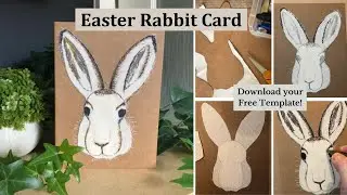 Easter Rabbit Card