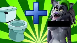 Roxanne Wolf + Toilet = ??? | FNAF ANIMATION