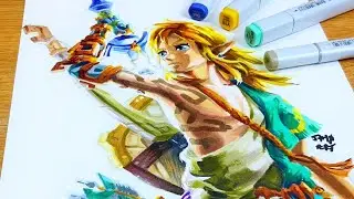 Drawing Link | The Legend of Zelda: Tears of The Kingdom