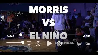 MORRIS VS EL NINO SEMI FINAL-AZ OPEN BREAKING FOR GOLD