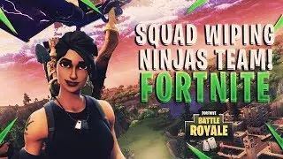 Squad Wiping Ninja's Team | Full Game All POVs | Fortnite Battle Royale
