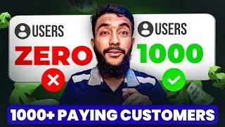 Best Saas Marketing Strategy 2024 - Get the First 1,000 Paying SAAS users Organically!