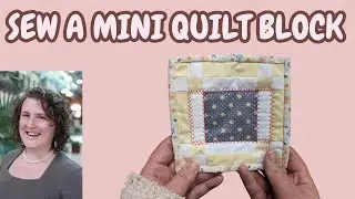Miniature Quilt Tutorial Quilt along | Mini Quilt 11 Quilting Tutorial with Faodail Creation