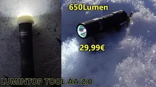 Lumintop Tool AA 2.0 kleiner EDC alleskönner mit coolem Zubehör.Kleine/ Mini LED Taschenlampe