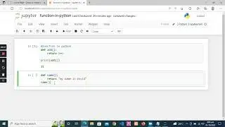 function in python