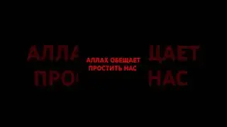 Аллах обещает простить нас #хадис #религия #истина #islam