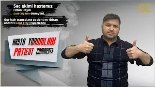 🇹🇷👏🏻Saç ekimi hastamız Erhan Bey'in, #saçekim işlemine dair tüm süreci.
