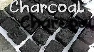 Making Charcoal briquettes