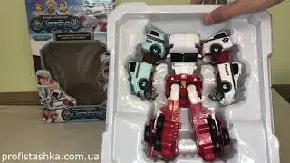Тобот Кватран 4 машины Трансформер Tobot Quatran черный