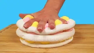 Гигантский сквиши из маршмеллоу. Поиграйся и съешь
