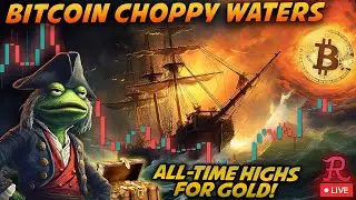 BITCOIN LIVE: BTC CHOPPY WATERS, WALMART ALL TIME HIGHS, PYPL 52 WEEK HIGHS