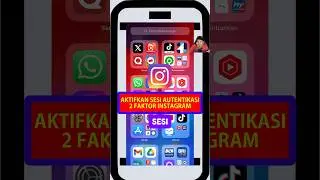 Cara Aktifkan Sesi Autentikasi Dua Faktor Instagram #shorts #instagram #ig #a2f #logininstagram