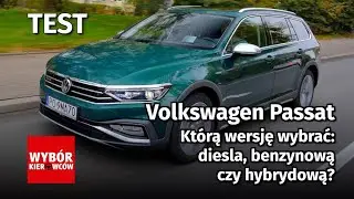 Volkswagen Passat (2020) - porównanie wersji hybrydowej, diesla i benzynowej