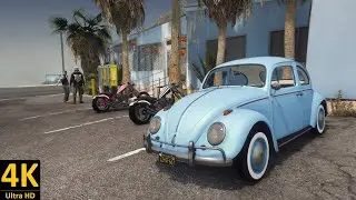 Volkswagen Type1 Beetle - 4K Ручная коробка передач Реалистичная Графика ГТА 5 NaturalVision Evolved