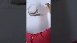 Рисуем свет на шаре - глубина шара с фоном