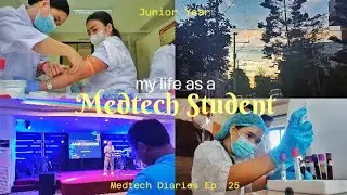 💉 week in my life as a 3rd year medtech student | cvsu medtech | MTD ep. 25 📚