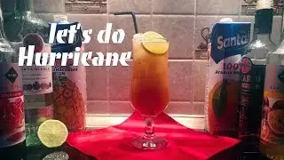 УРАГАН коктейль с ромом / HURRICANE cocktail with rum
