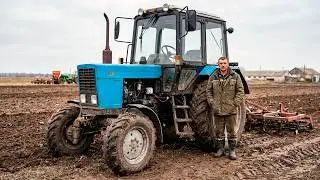 Колхозный обзор МТЗ 82.1 Беларус
