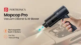 MopCop Pro Vacuum Cleaner & Air Blower: Ultimate Cordless Cleaning Power