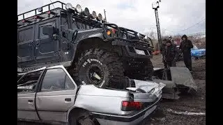 Allo Гараж Самый опасный обзор HUMMER H1 дробовик )
