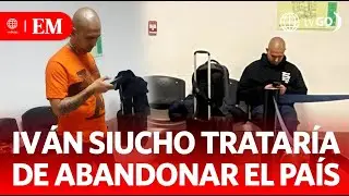 Iván Siucho attempts to leave the country | Edición Mediodía | News Peru