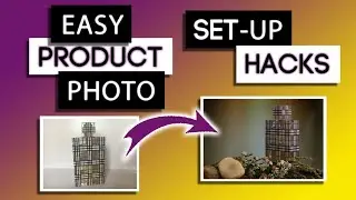 Simple & Easy Low Cost Product Photography Setup at Home -- For Business or Fun!!