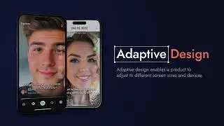 Hero Animation Website – Mobile App UI & Adaptive Design in Motion