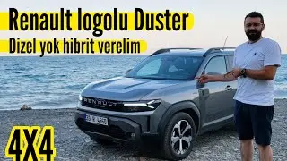 Renault logolu Duster ilk sürüş - Dizel yok 4x4 hibrit var - Artık o da Bursalı #renault #duster