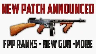 PUBG SEPTEMBER PATCH UPDATE! - FPP RANKS, NEW GUN, NEW WEATHER - PLAYERUNKNOWNS BATTLEGROUNDS NEWS