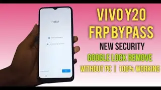 Vivo Y20 Frp Bypass Android 12 Without PC | 100% Working