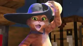 Le chat botté est mon chat 😂 | MINECRAFT MEME