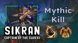 Mythic Sikran Prog Kill | Chronowarden Augmentation Evoker | Nerub-ar Palace | The War Within 11.0