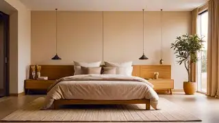 Blender With Stable Diffusion Xl Tutorial - A warm and cozy modern minimalist room