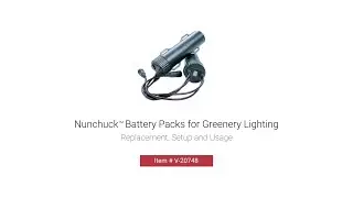 Nunchuck Battery Pack - Replacement, Setup, and Usage
