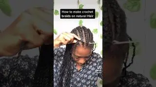 How to make crochet braids in natural hair 