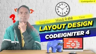 Codeigniter 4 view layout example | Codeigniter 4 view layouts | Codeigniter 4 layout - 