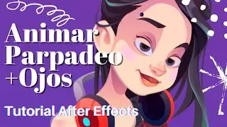 Animar parpadeo y ojos en After Effects