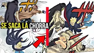 JUURA PAPEA A HIMA y BORUTO SE CAREA CON EGO SASUKE