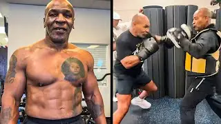Mike Tyson JACKED PHYSIQUE At 58 | Training For Jake Paul Fight