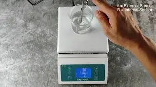 HOW TO SET SH-4C HOTPLATE STIRRING SETTINGS
