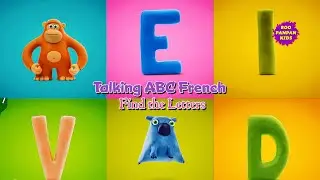 Talking ABC French : find the letters game trouver le jeu des lettres|Boopanpankids