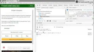 [Walkthrough] - FINDERS KEEPERS | FCC Intermediate Algorithms