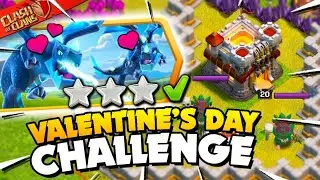 Easily 3 star the valentine's day challenge (clash of clans)